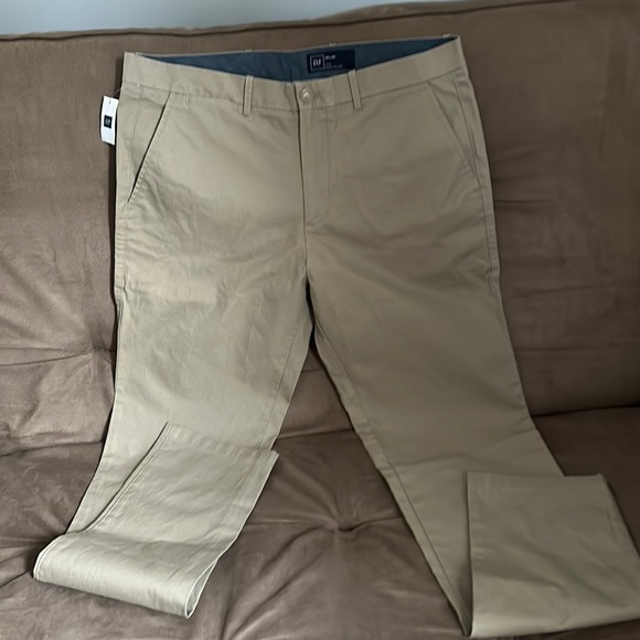 GAP Other - NWT Gap men chino pants slim fit 36 x 36